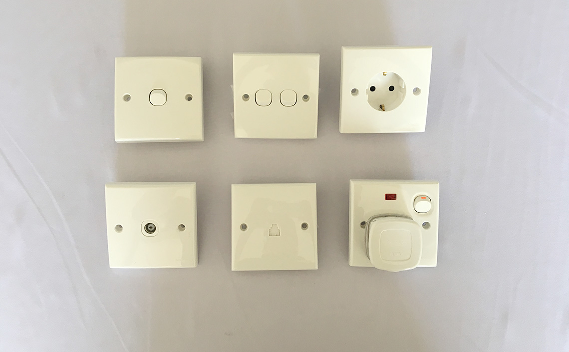 Switch & Socket Clipsal by Schneider